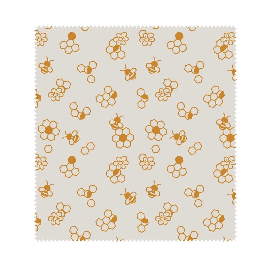 Toile de cire d'abeille M 250 x 280 mm (10 pièces)
