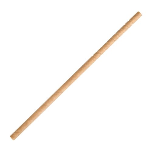  HorecaTraders compostable bendable paper straws | 250 pieces | 1g 