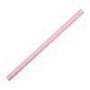 HorecaTraders Kompostierbare Smoothie-Strohhalme | Rosa | 250 Stück