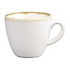 HorecaTraders Kiln Espressotassen | Kreideweiß | 8,5 cl | 6 Stück