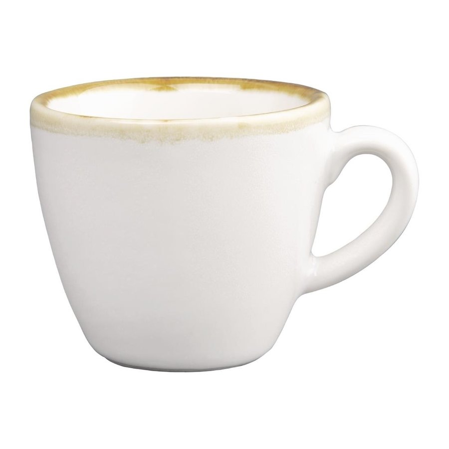 Kiln Espresso Cups | Chalk White | 8.5cl | 6 pieces