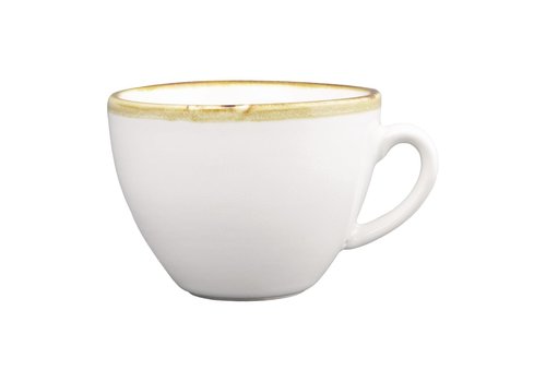  HorecaTraders Tasses à cappuccino Kiln | Blanc craie | 23cl | 6 pièces 