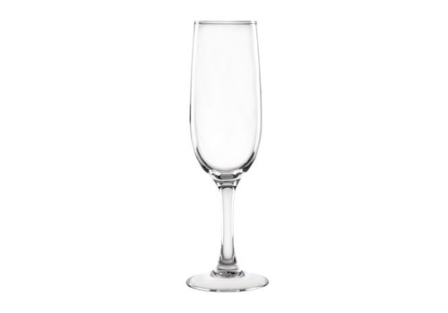  HorecaTraders Rosario flutes glasses | 170ml | 6 pieces | 19.2(h) x 6.1(Ø)cm 