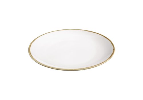 Olympia Kiln Coupe Plates | Chalk White | 28cm | 4 pieces 