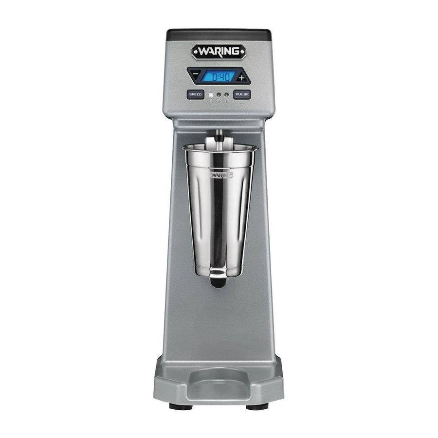 Milchshake-Mixer | WDM120TX | Leistungsstarker 1-PS-Motor | Edelstahlbecher inklusive