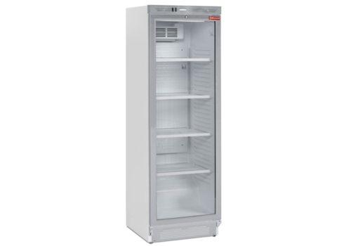  HorecaTraders Soft Drinks Fridge with Left-Hinged Glass Door | 60x60x185 cm 