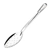 HorecaTraders perforated serving spoon | stainless steel | 28cm | dishwasher safe | 28.5(w) x 6.8(d)cm