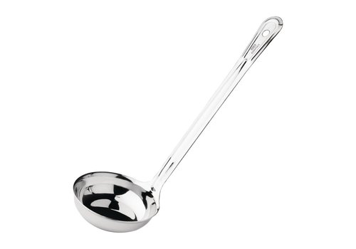  HorecaTraders serving spoon | 29cm | stainless steel | Content 12 cl | 29(w) x 9.2(d)cm 