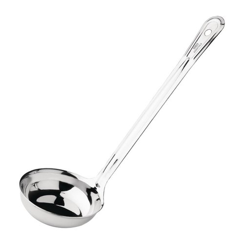  HorecaTraders serving spoon | 29cm | stainless steel | Content 12 cl | 29(w) x 9.2(d)cm 