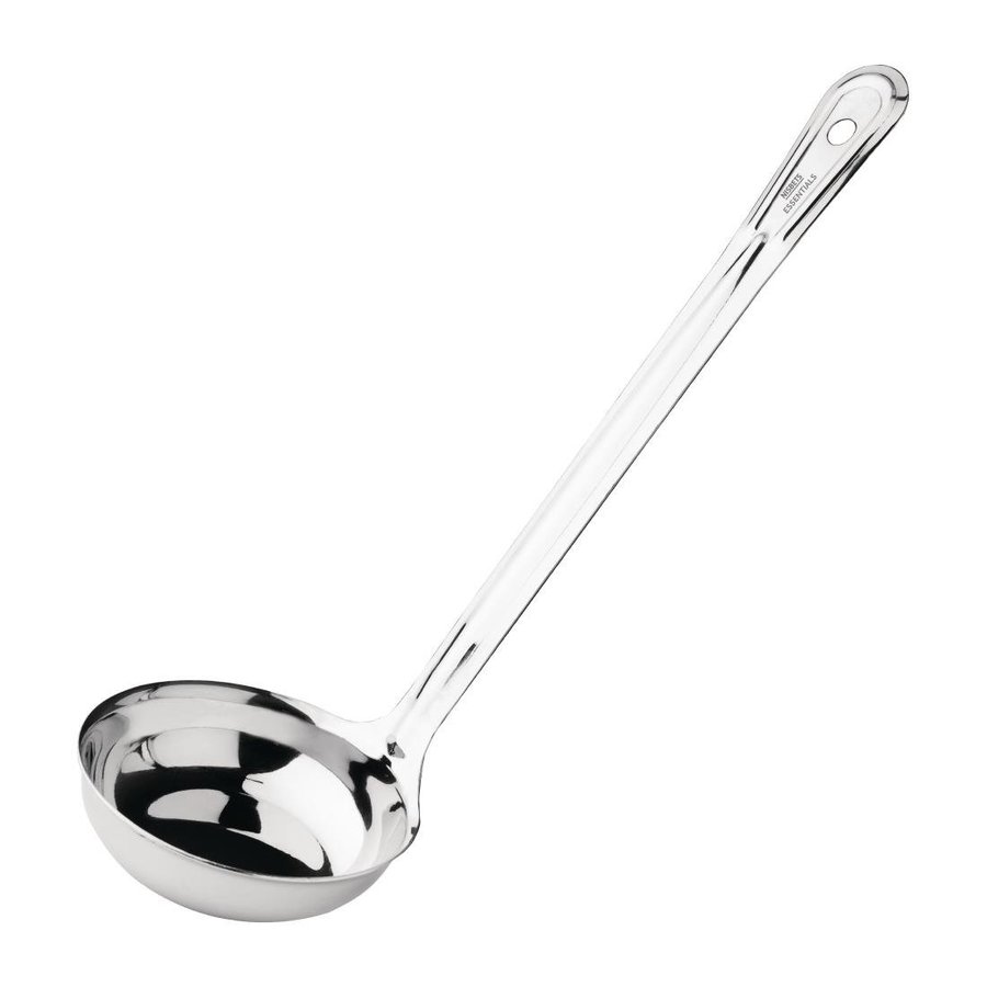 Servierlöffel | 29 cm | Edelstahl | Inhalt 12 cl | 29 (B) x 9,2 (T) cm