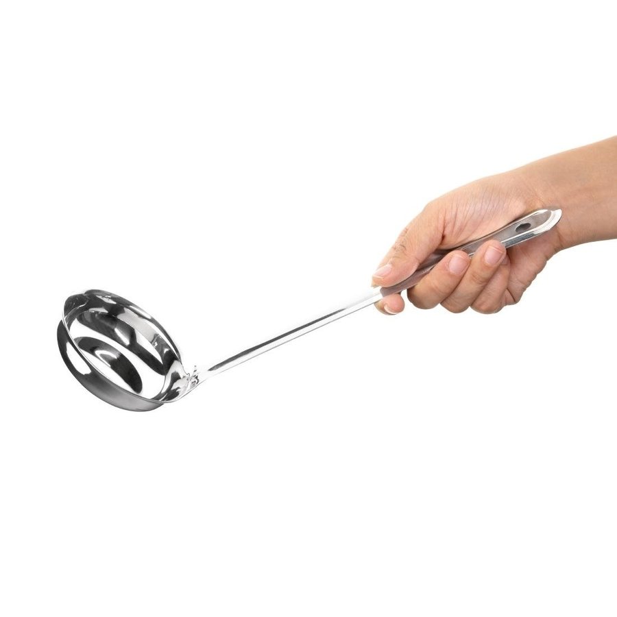 serving spoon | 29cm | stainless steel | Content 12 cl | 29(w) x 9.2(d)cm