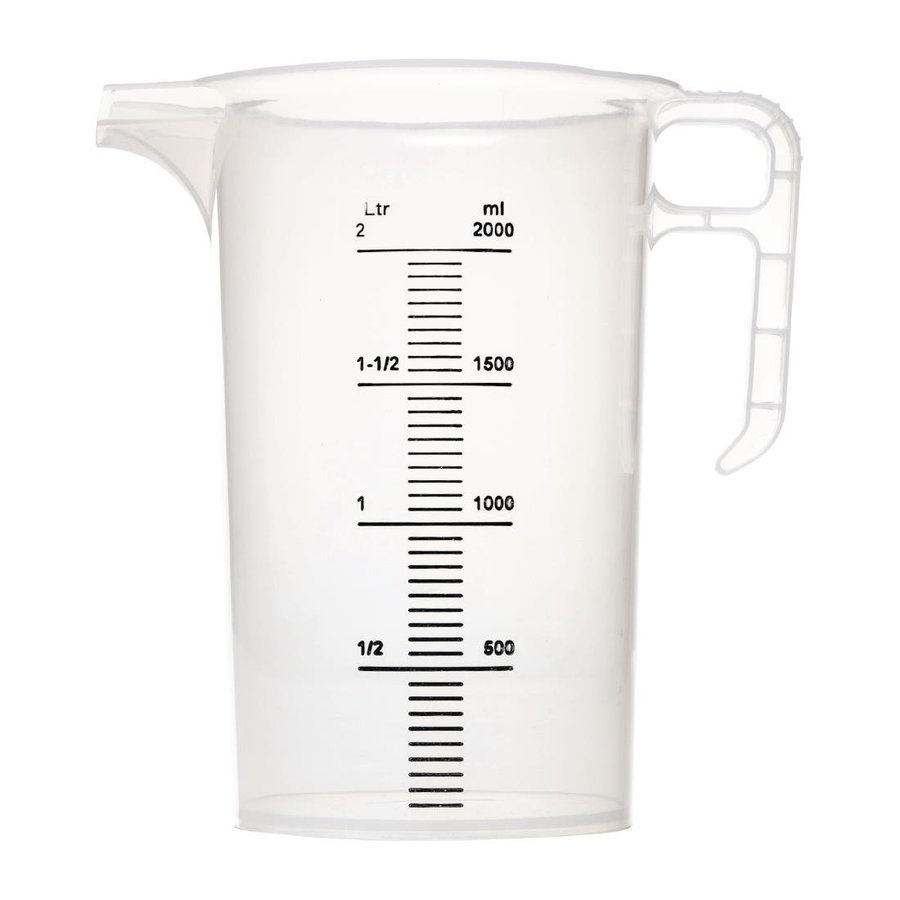 Measuring cup 200 ml, both left and right-handed