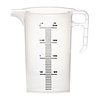 HorecaTraders tasse à mesurer | 3 L | Polypropylène | 24,9 (h) x 17,4 (l) x 17,4 (p) cm