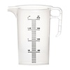 HorecaTraders measuring cup | 5 L | Polypropylene | 27(h) x 20.8(w) x 20.8(d)cm