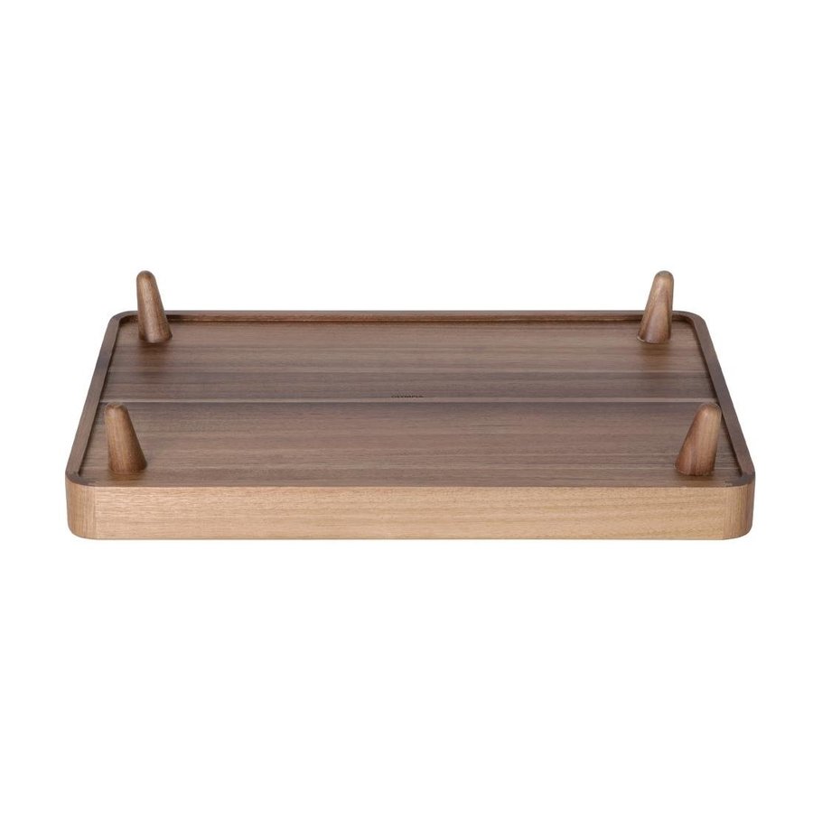 acacia wood buffet tray | 10.65(h) x 56(w) x 38.2(d)cm | GN 1/1