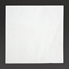 HorecaTraders Serviettes | 1/4 pli | Blanc | 24x24cm | (4000 pièces)