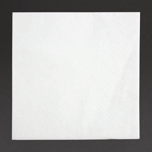  HorecaTraders Napkins | 1/4 fold | White | 24x24cm | (4000 pieces) 