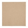 HorecaTraders Napkins | 1/4 fold | recycled kraft paper | 24x24cm | (4000 pieces)