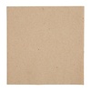 HorecaTraders Servetten | 1/4 vouw | gerecycled kraftpapier | 24x24cm | (4000 stuks)