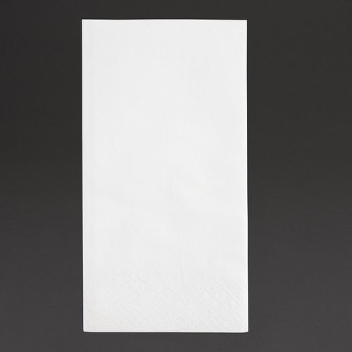  HorecaTraders Napkins | 1/8 fold | White | 33x33cm | (2000 pieces) 