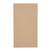 HorecaTraders Napkins | 1/8 fold | recycled kraft paper | 33x33cm | (2000 pieces)