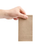 Servietten | 1/8 Falz | recyceltes Kraftpapier | 33x33cm | (2000 Stück)