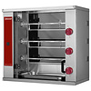 HorecaTraders Grillades de poulet | Gaz | 9 poulets