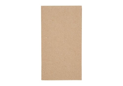 HorecaTraders Napkins | 1/8 fold | recycled kraft paper | 40x40cm | (2000 pieces) 