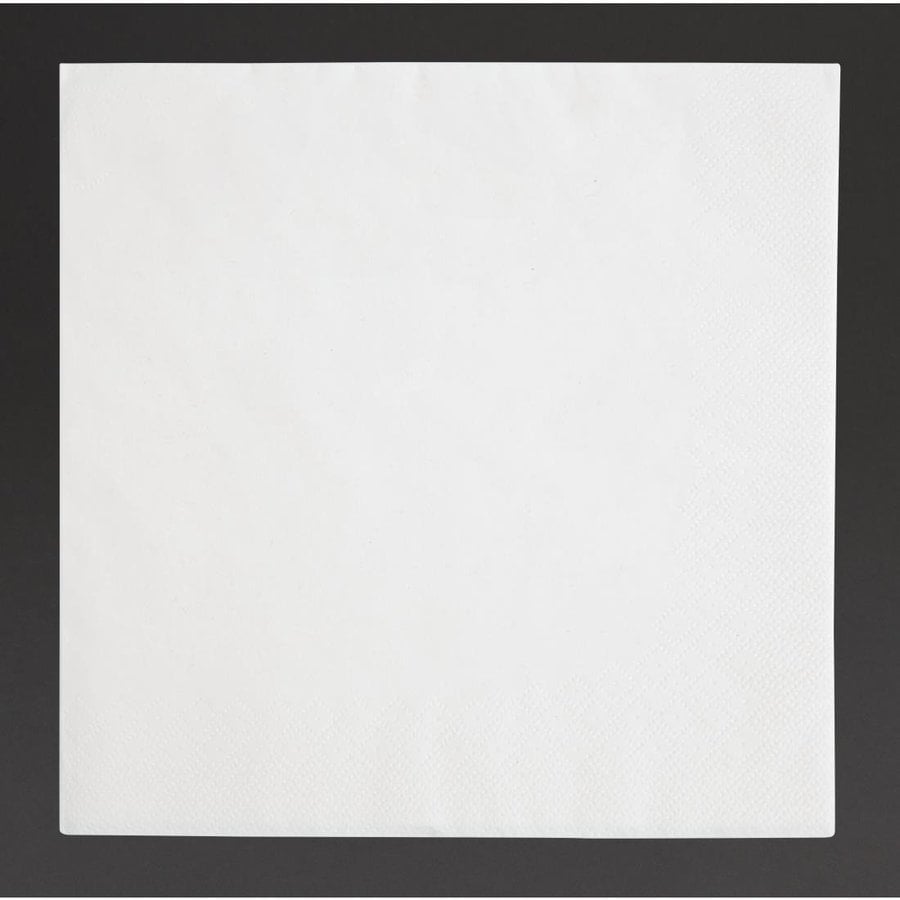 Servetten | 1/4 vouw | 3-laags | Wit | 40x40cm | (1000 stuks)