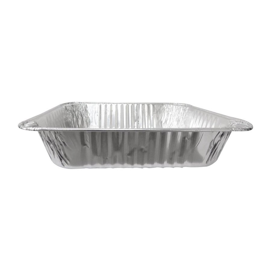 Deep aluminum trays | 230x230x51mm | 200 pieces)