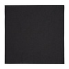 HorecaTraders dinner napkins | 1/4 fold | 3-layer | Black | 40x40cm | (1000 pieces)