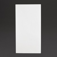 dinner napkins | 1/4 fold | 3-layer | White | 40x40cm | (1000 pieces)