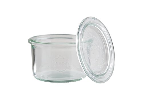  APS Bocaux de conservation avec couvercle | 200 ml | 12 pièces 