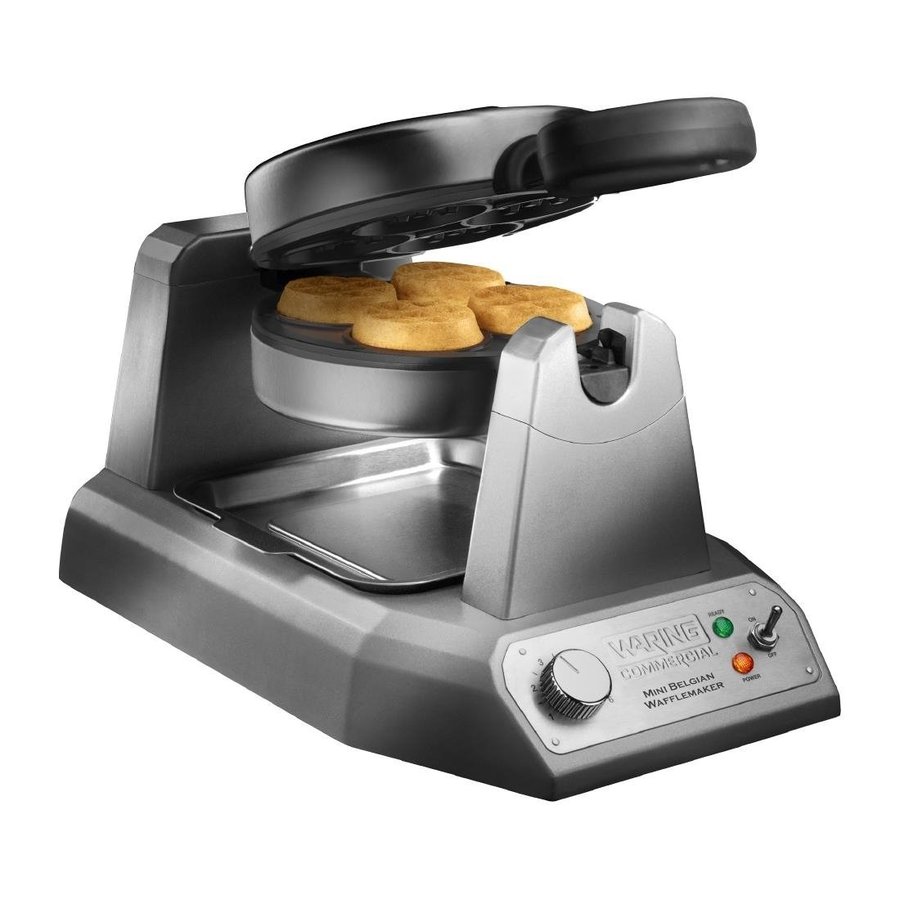 mini-wafelapparaat | 1200W | Tot 100 miniwafels per uur