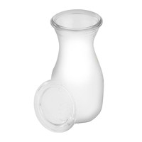 Glasflaschen mit Deckel | 6 Stück | 250 ml