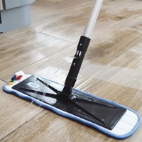 Flat microfiber mop | 155.5(l) x 41.5(w) x 14.5(d)cm