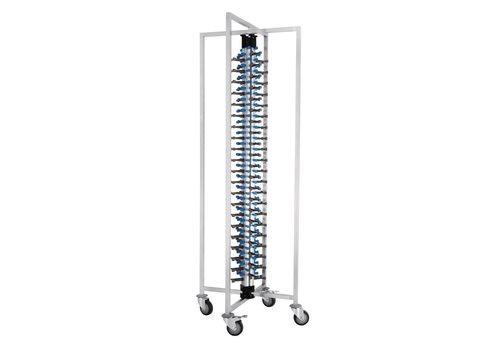  Vogue Mobile plate rack | 84 plates | 1900(h) x 700(w) x 700(d)mm 