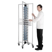 Mobile plate rack | 84 plates | 1900(h) x 700(w) x 700(d)mm