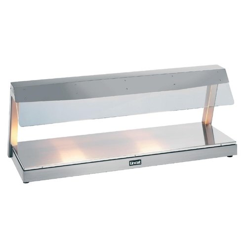  Lincat warmhoudplaat met kap LD4 | Breedte: 1470mm | 2 infraroodlampen | Capaciteit: 4x GN 1/1 