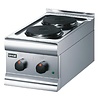 Lincat 2-Flammen-Elektrokochfeld | Edelstahlgehäuse | 3000W | 29 (H) x 30 (B) x 60 (T) cm