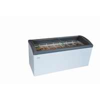 Congélateur - FOCUS 171 GRIS | avec fenêtres coulissantes incurvées