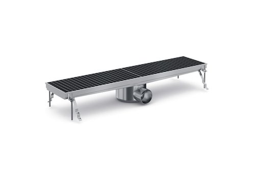  Combisteel Bodenablauf aus Edelstahl | 89,1 (B) x 20 (T) x 14 (H) cm 