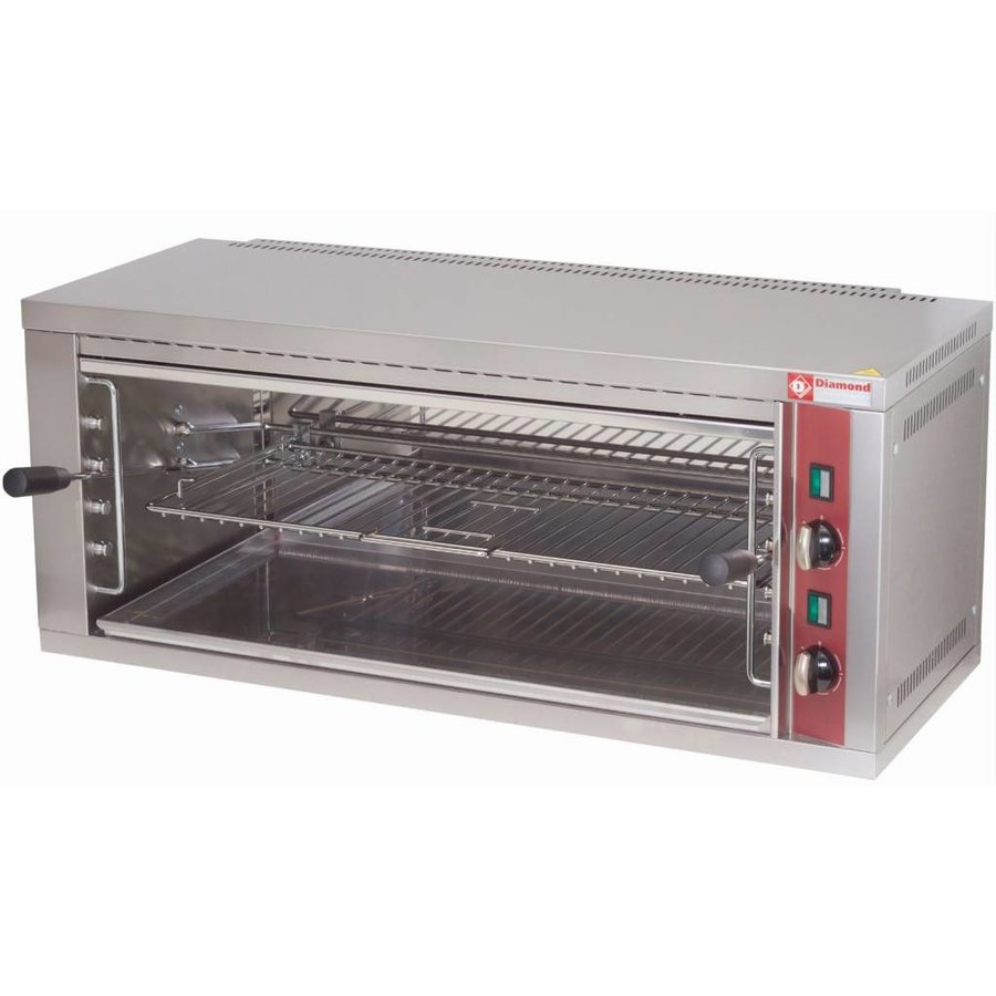 Chauffe-plat électrique avec grille réglable