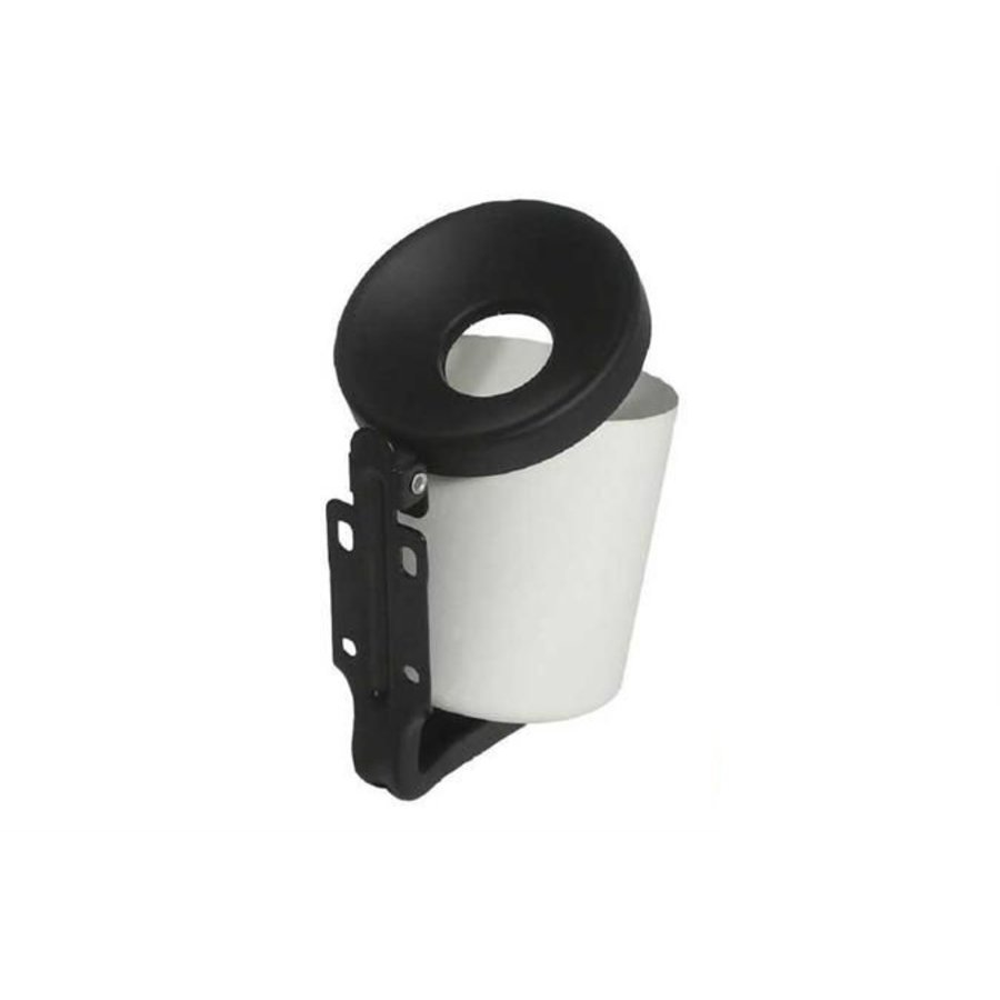 Cendrier mural rond 0,5L | 2 couleurs