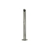 HorecaTraders Cigarette column stainless steel 1.4 liter with cover cap | 330 butts
