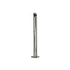 HorecaTraders Cigarette column stainless steel 1.4 liters with cover | 330 butts