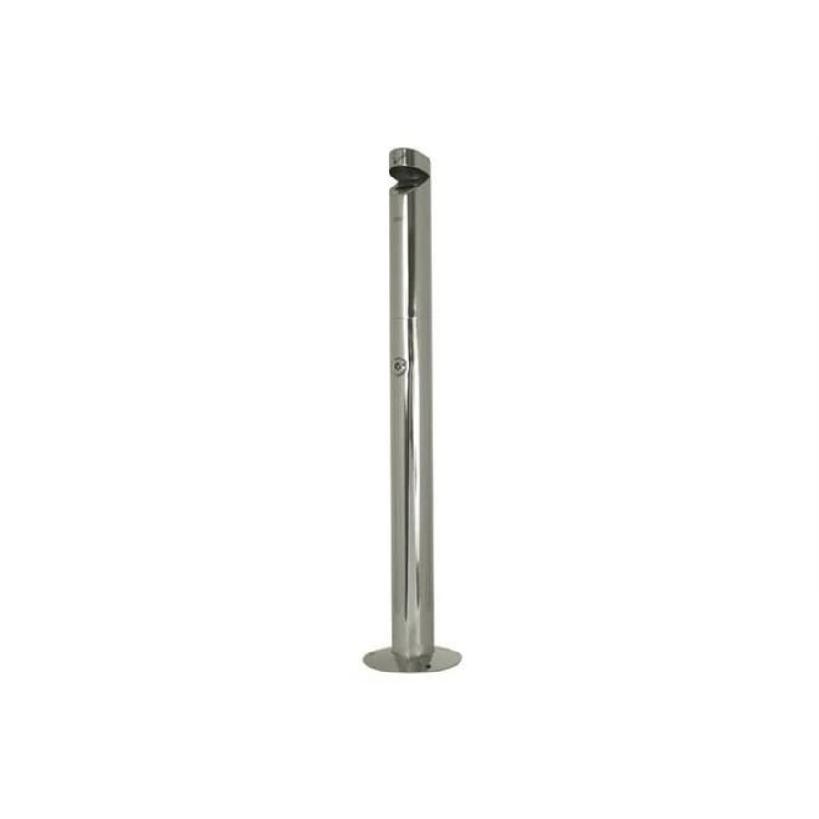 Cigarette column stainless steel 1.4 liters with cover | 330 butts