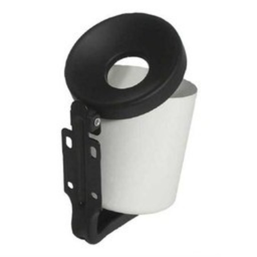 Cendrier mural rond 450 mégots | 2 couleurs