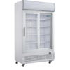 Polar Polar G-Series 2-door display cooler with light box | sliding doors | 950 L | 204(h)x120x73 cm