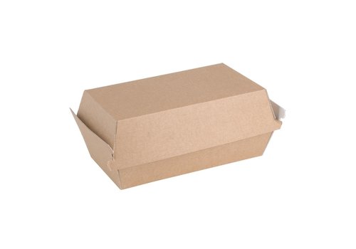  HorecaTraders Compostable burger boxes | kraft 